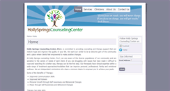 Desktop Screenshot of hollyspringscounselingcenter.com